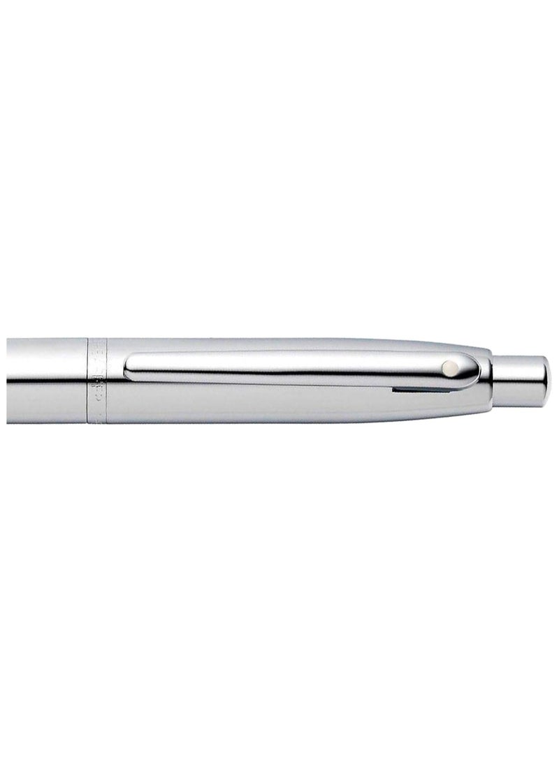 SHEAFFER VFM Ballpoint Pen With Chrome Trim And Polished Chrome Barrel In Gift Box - Image 5