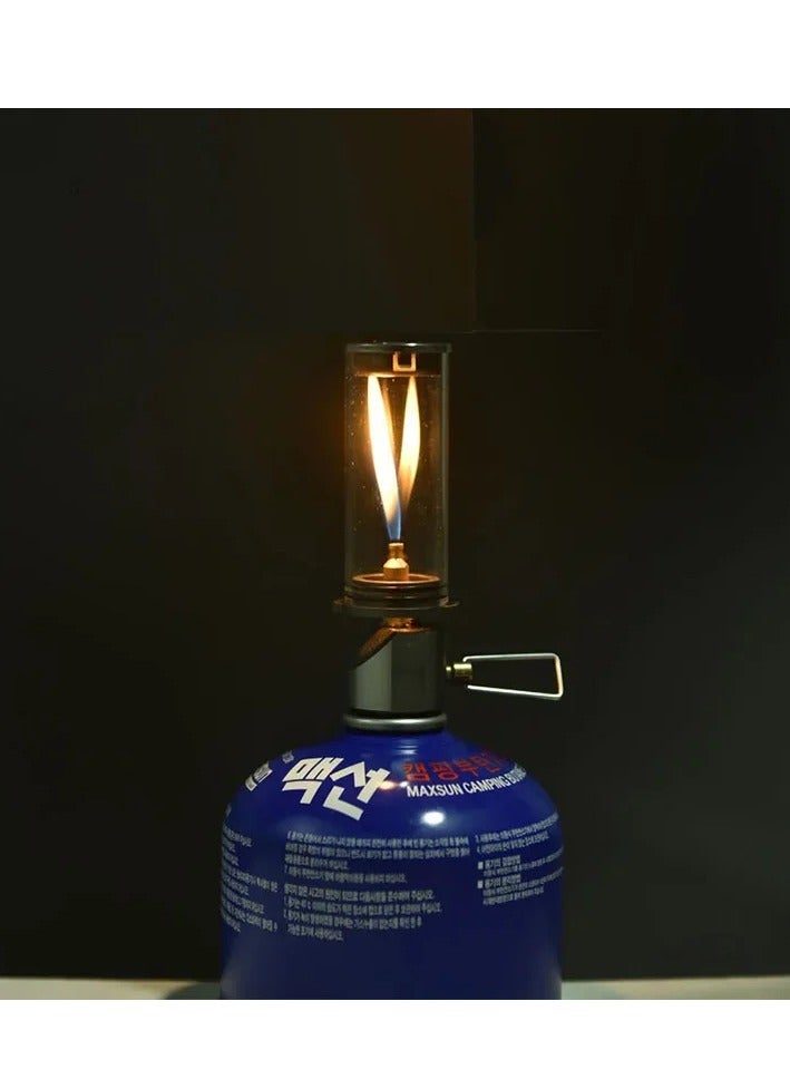 BRS Dreamlike Candlelight Lamp Tent Lighting Equipment Camping Lamp Windproof Gas Candle Lamp Outdoor Camping Lights A - Image 4