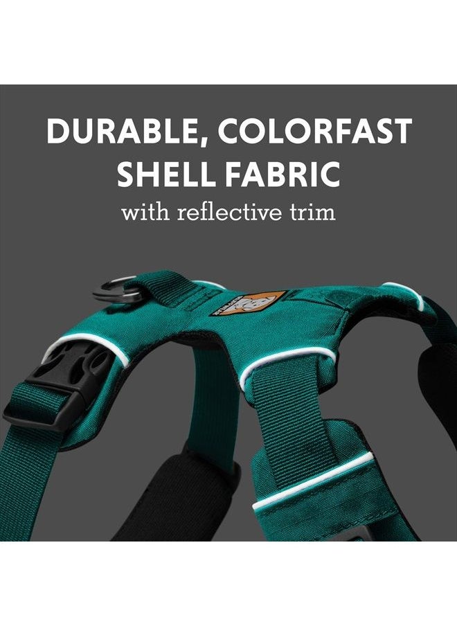 RUFFWEAR , Front Range Dog Harness, Reflective and Padded Harness for Training and Everyday, Aurora Teal, Large/X-Large  - Image 3