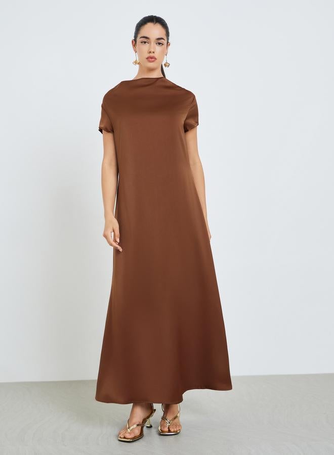 Amirah Women Front Open Abaya and Dress Modest Set - Image 5