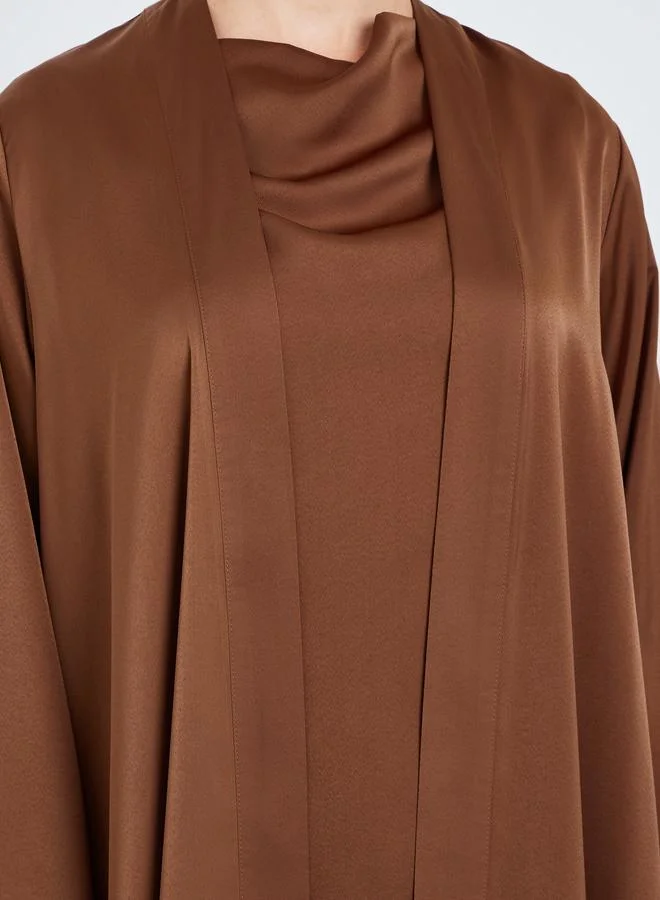 Amirah  Women Front Open Abaya and Dress Modest Set for Women | Best Price UAE
