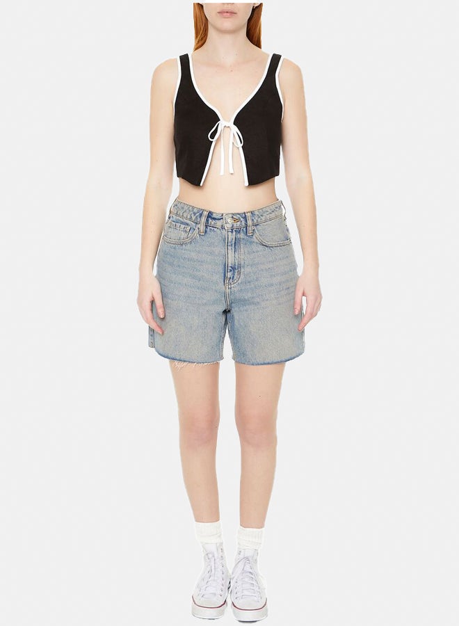 FOREVER 21 Tie-Front Crop Top - Image 4