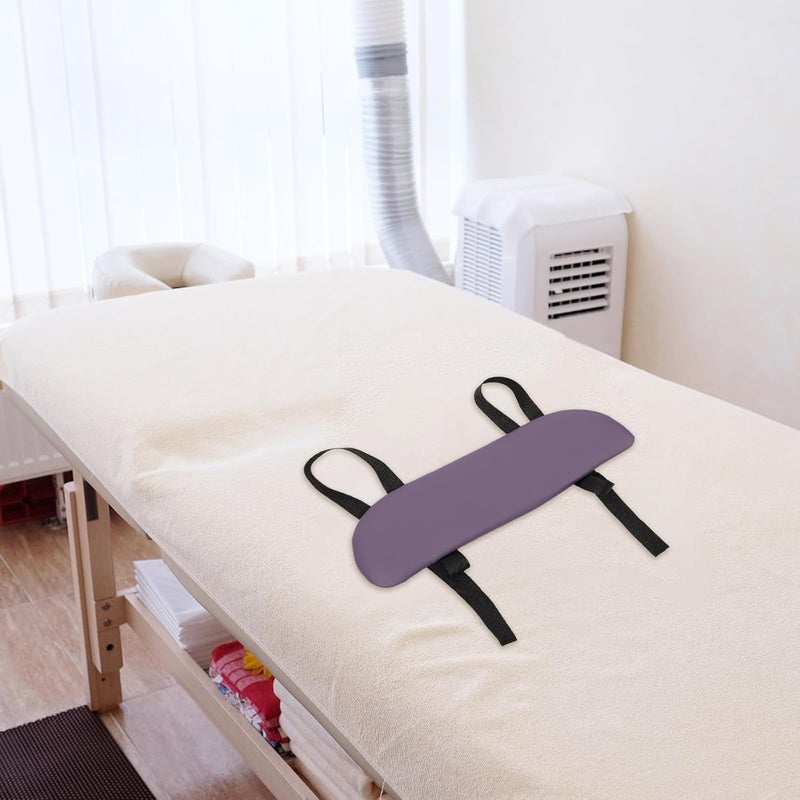 دعامة ذراع لطاولة التدليك SHOWERORO Beauty Massage Table، دعامة ذراع بلون بنفسجي، ملحق لأرجوحة القدمين، قابض حامل للدرابزين عالمي لطاولات التدليك المحمولة المهنية - Image 5