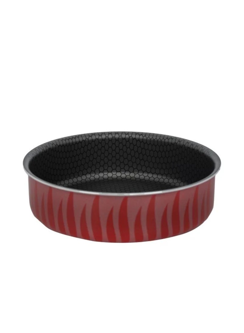 RED FLAME Red Flame Round Oven Tray Red - Image 1