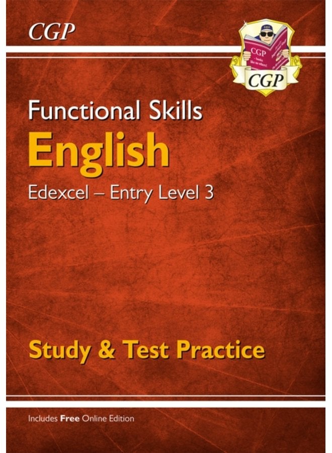 اختبار ممارسة دراسة المهارات الوظيفية الإنجليزية Edexcel مستوى الدخول 3 - غلاف ورقي