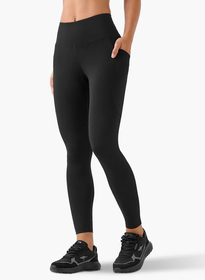 Kappa Kappa Women Side Pocket Leggings