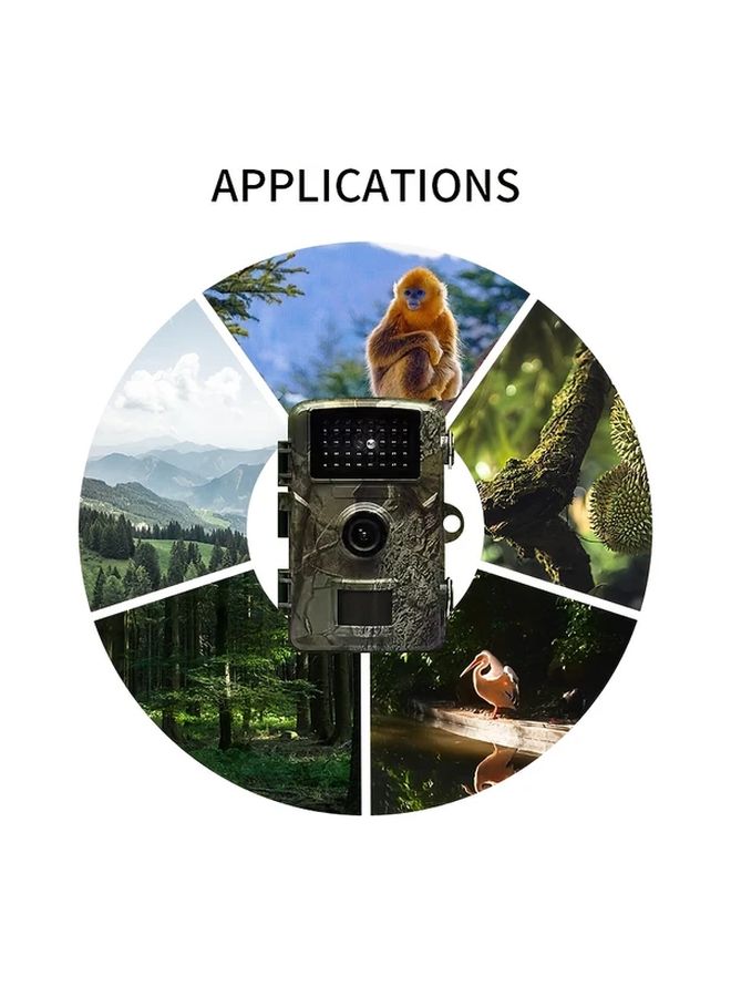 Wildlife Hunting Camera With 32GB TF Card 720P Night Vision Motion Detection - Image 4