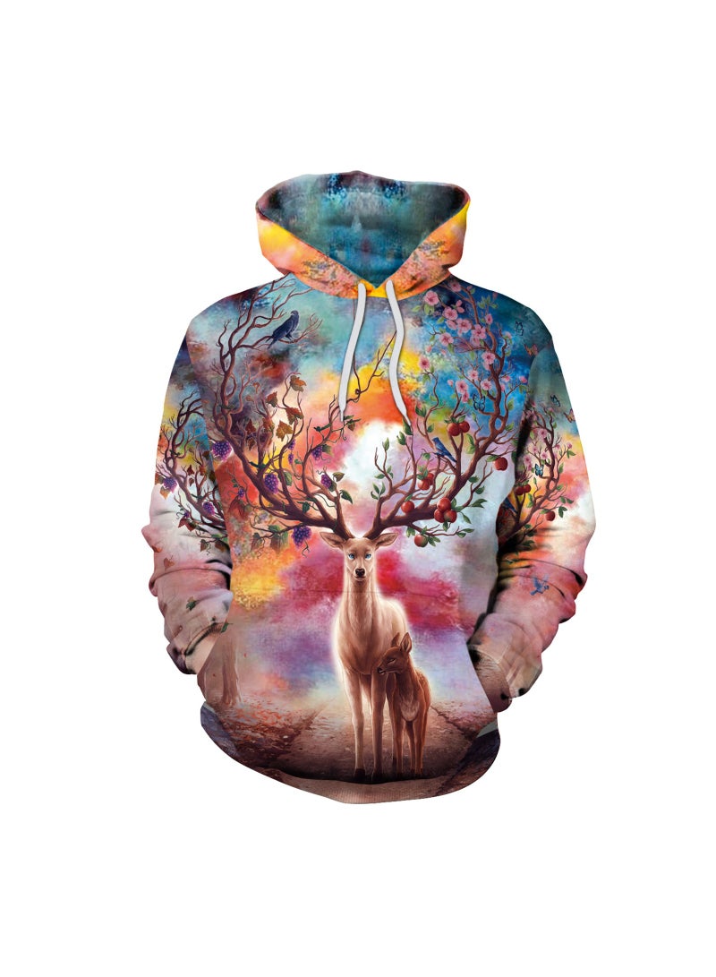 Loquat Squality Long Sleeved Hoodie Men/Women Multicolour - Image 1
