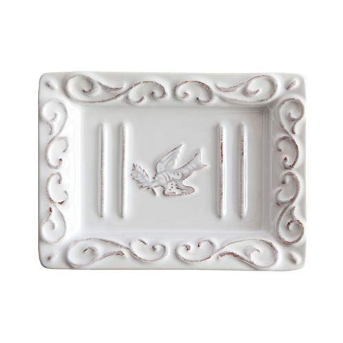 WITH A WHITEWASHED TERRACOTTA FINISH SOAP DISH 88 OUNCE PACK OF 1
