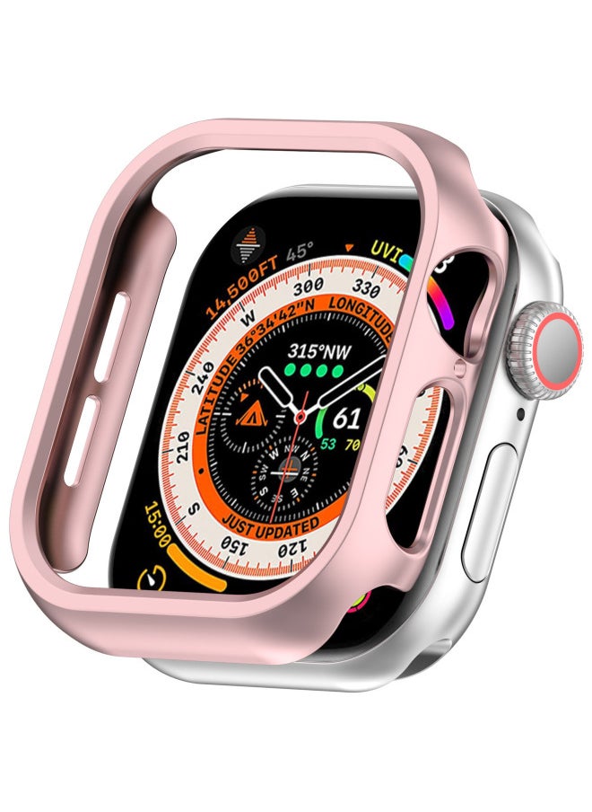 Generic - For Apple Watch 10 Case Apple Watch 9 8 Frosted Hollow Case IWatch Case Border-Color:2#White Frosted Hollow Shell-Dimensions:44mm - Image 1