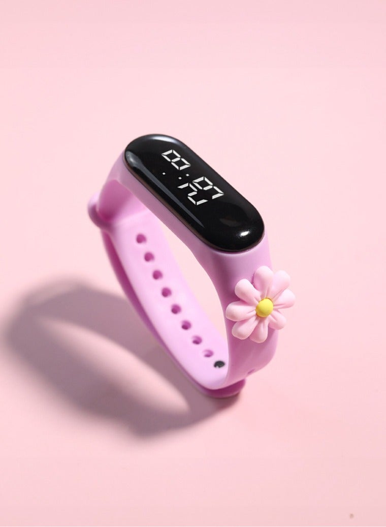 Manhua M3 Cartoon Children's Bracelet LED Electronic Waterproof Touch Watch Children's Gift - Image 1