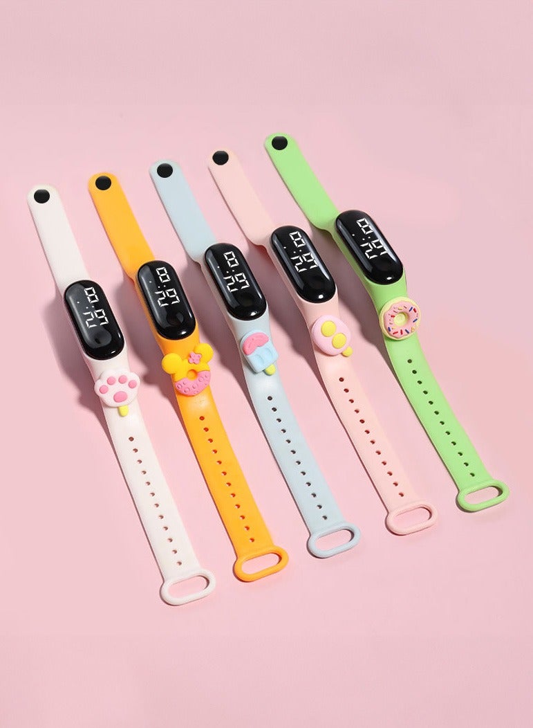 Manhua M3 Cartoon Children's Bracelet LED Electronic Waterproof Touch Watch Children's Gift - Image 2