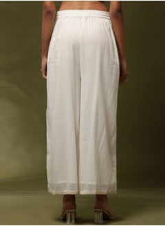 Abhishti palazzo pant-off white  - Image 4