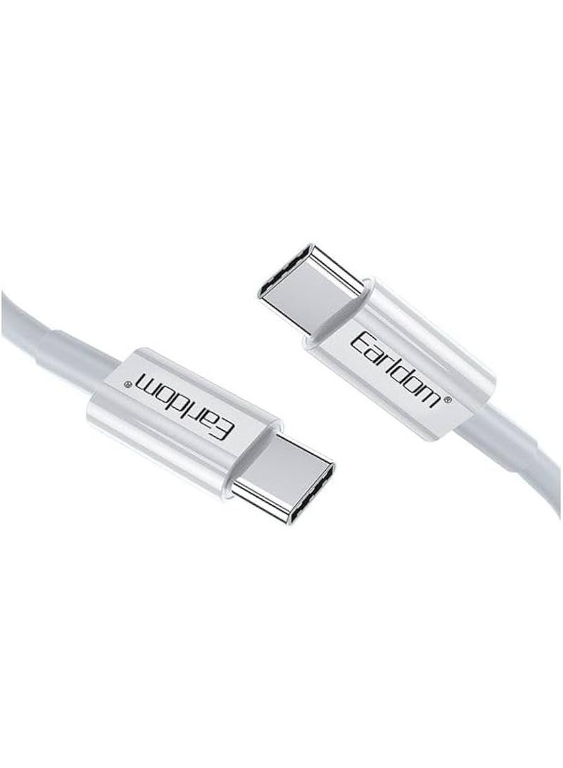 أيرلدوم كابل شحن سريع بقوة 60 وات Earldom EC-L66C PD ، من النوع تايب سي إلى النوع تايب سي - Image 3