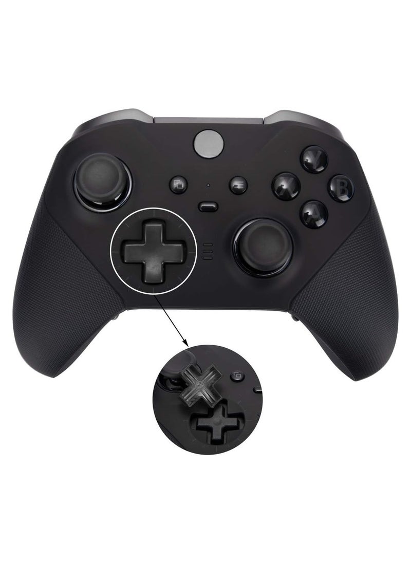 Anmi 13 in 1 Metal Thumbsticks for Xbox One Elite Series 2, Elite Series 2 Controller Accessory Parts, Gaming Accessory Replacement, Metal Mod 6 Swap Joysticks, 4 Paddles, 2 D-Pads, 1 Tool Black  - Image 4