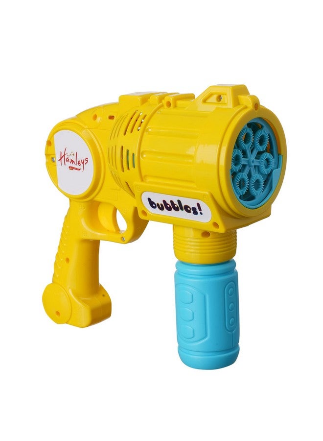 Hamleys Bubble Blaster with Bubble Solution, Bubble Play Toys, Impulse Toys for Kids 3Y+, Yellow - Image 1