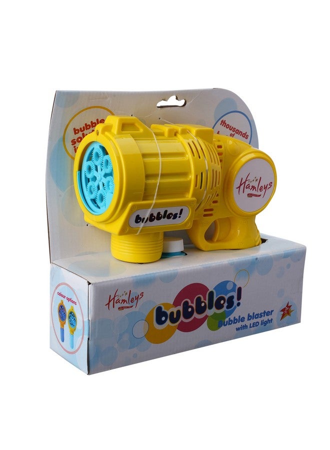 Hamleys Bubble Blaster with Bubble Solution, Bubble Play Toys, Impulse Toys for Kids 3Y+, Yellow - Image 3