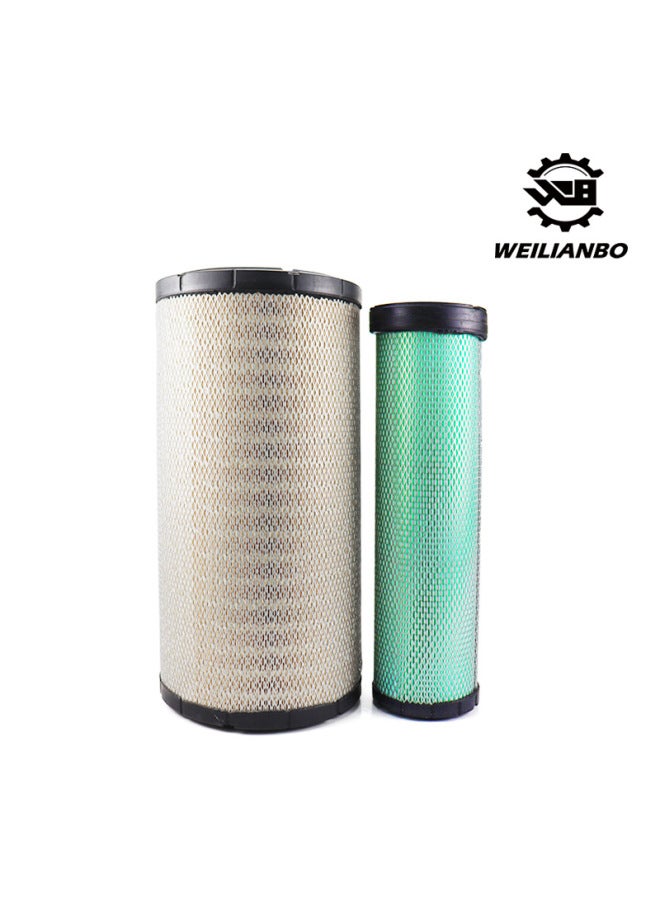 Excavator Volvo EC 200 210B Oil Diesel Air Filter Oil-water Separator Filter Maintenance Parts-Specifications:Machine Filter + Diesel Filter + Oil Water Belt Cup-color:standard  - Image 4
