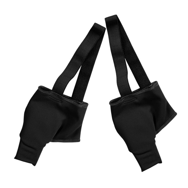 Toe Valgus Corrector Bunion Relief Foot Alignment Support Black Medium 2 Pcs - Image 1