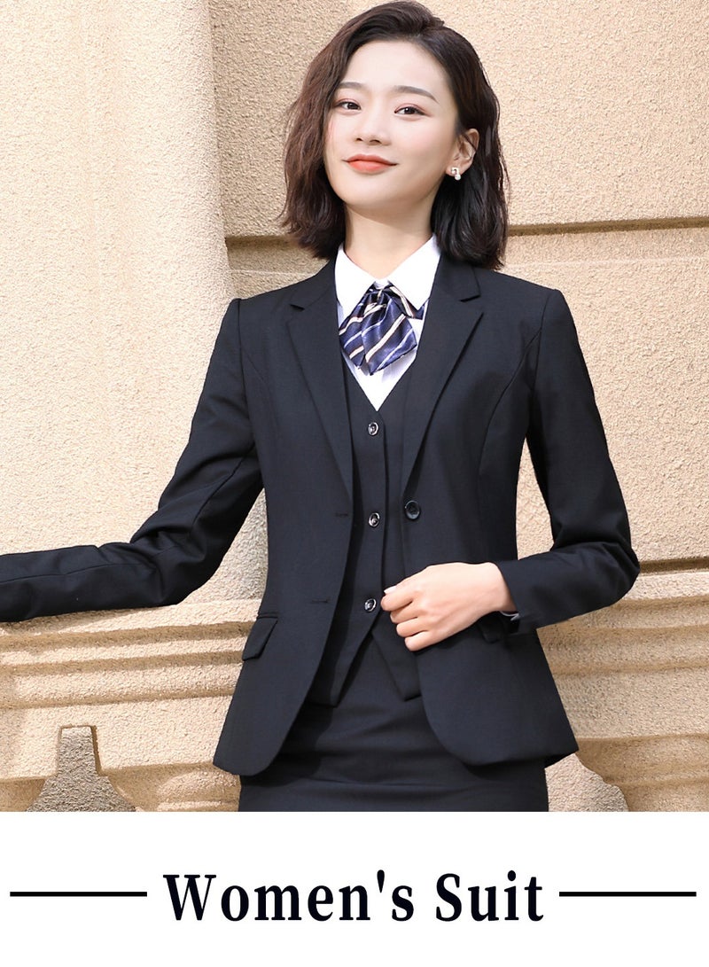 Moovant 5 Pieces Business Casual Outfits for Women, Ladies Versatile Set, Business & Casual Women's Formal Clothes Suit with Fit and Comfortable Slimming  - Image 2