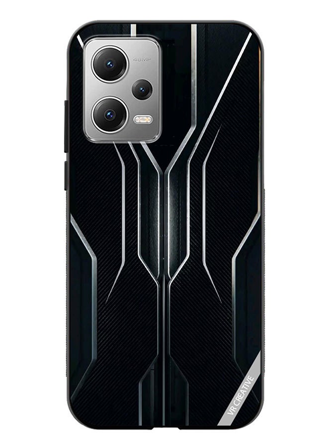 VR CREATIVE غطاء حماية لهاتف Xiaomi Redmi Note 12 بتصميم تجريدي متعدد الألوان - Image 1