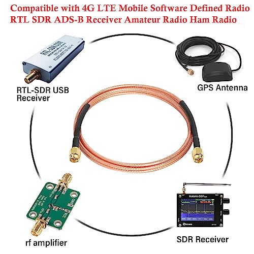 XRDS -RF RG316 SMA Male to SMA Male Coaxial Cable 6FT, Flexible SMA Extension Antenna Cable for WiFi Antenna, Router, SDR, FPV, GPS, Test Equipment - Image 5
