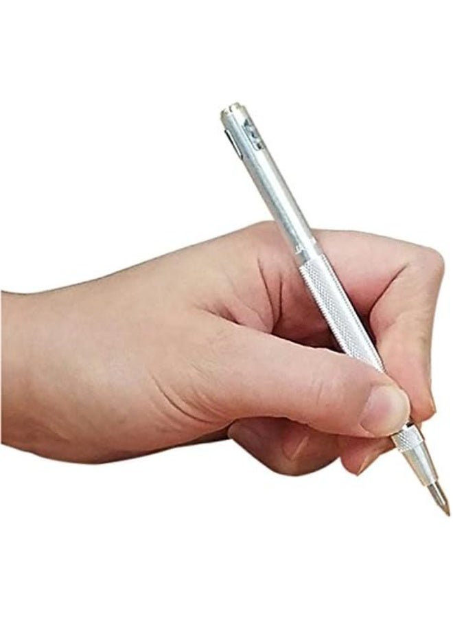 General Tools General Tools 88CM Tungsten Carbide Scribe and Magnet, Copper, Replaceable Tip  - Image 3