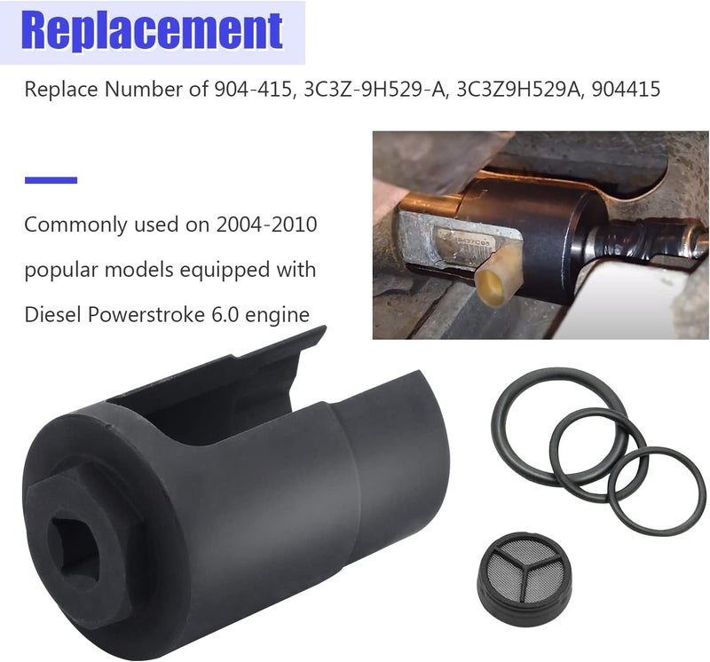 PEATOVIE 6.0 IPR Valve Socket with Seal Kit for Ford 6.0L Powerstroke - Image 4