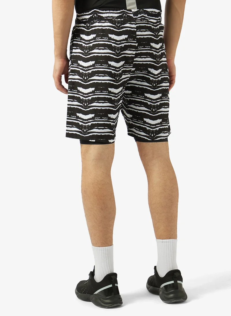 Frwd  Sublimation digital print 2 in 1 shorts for Men | Best Price UAE