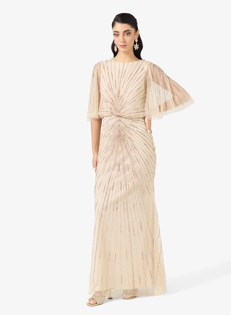 Beaded Embellished Shift Dress