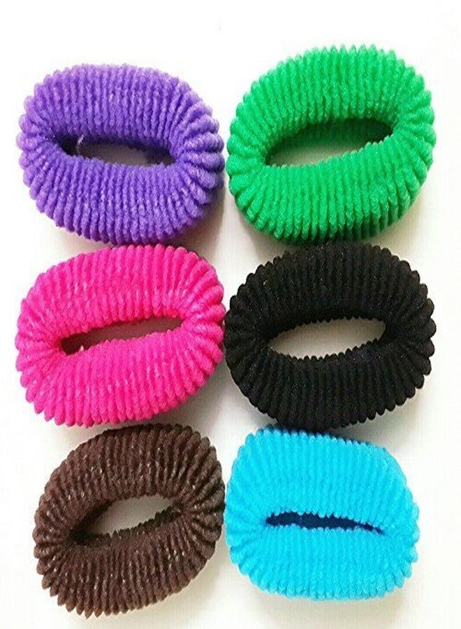 Foreignholics Foreign Holics Multicolour Hair Bands for Womens and Girls Pack of 12 - Image 2