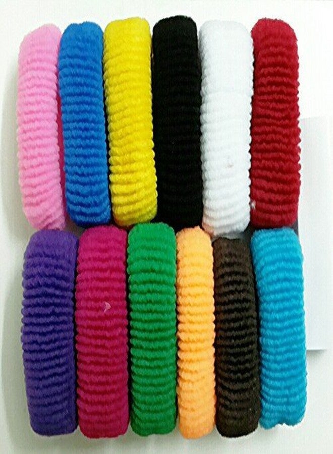 Foreignholics Foreign Holics Multicolour Hair Bands for Womens and Girls Pack of 12 - Image 1