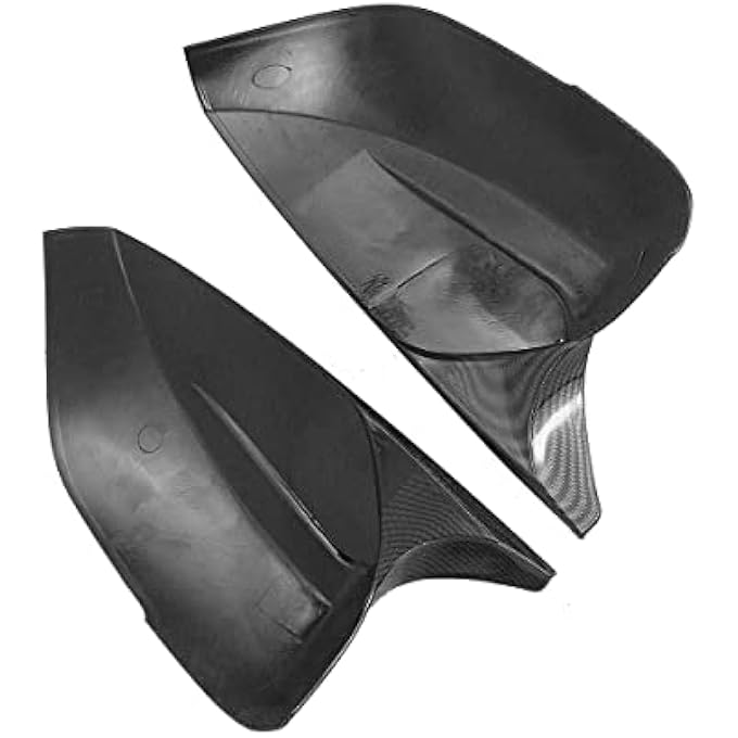 rayihni 2Pcs Rear View Side Mirror Cover Door Side Mirror Cover Cap Compatible With 20142020 Infiniti Q50 Q60 Q70 Qx30 Qx50 Carbon Fiber - Image 3