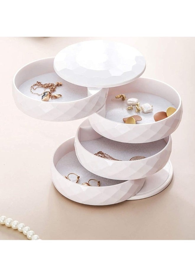 Generic - Accessories Organizer With 4 Drawers, 360 Degrees Rotatable - Image 1