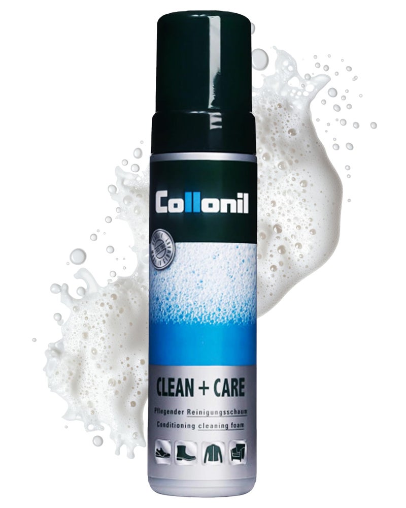 Collonil Clean Care Shoe Leather Cleaner XL 676 fl oz Cleaning Foam Sneaker Cleaner for Leather Suede Textile Synthetic Materials Universal Use Made in Germany - Image 2