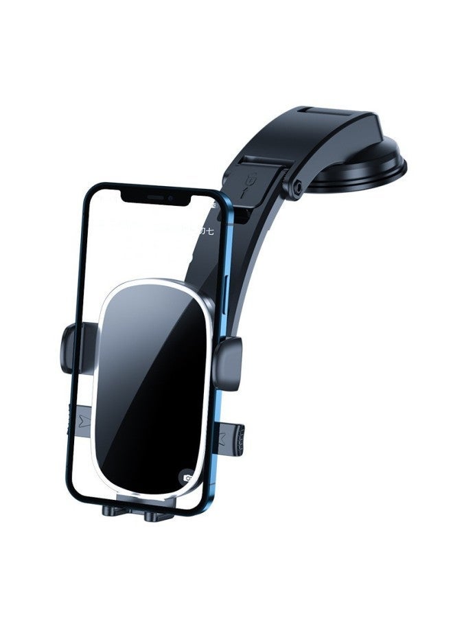 New Car Gravity Hook Air Outlet Mobile Phone Holder Front Glass Dashboard Navigation Bracket Suction Cup Shelf - Image 4