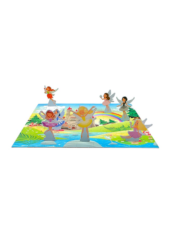 RMS 3D Fairy Castle Puzzle – Kids Brain Teaser Puzzle Toy, Educational & Travel Game - Image 2