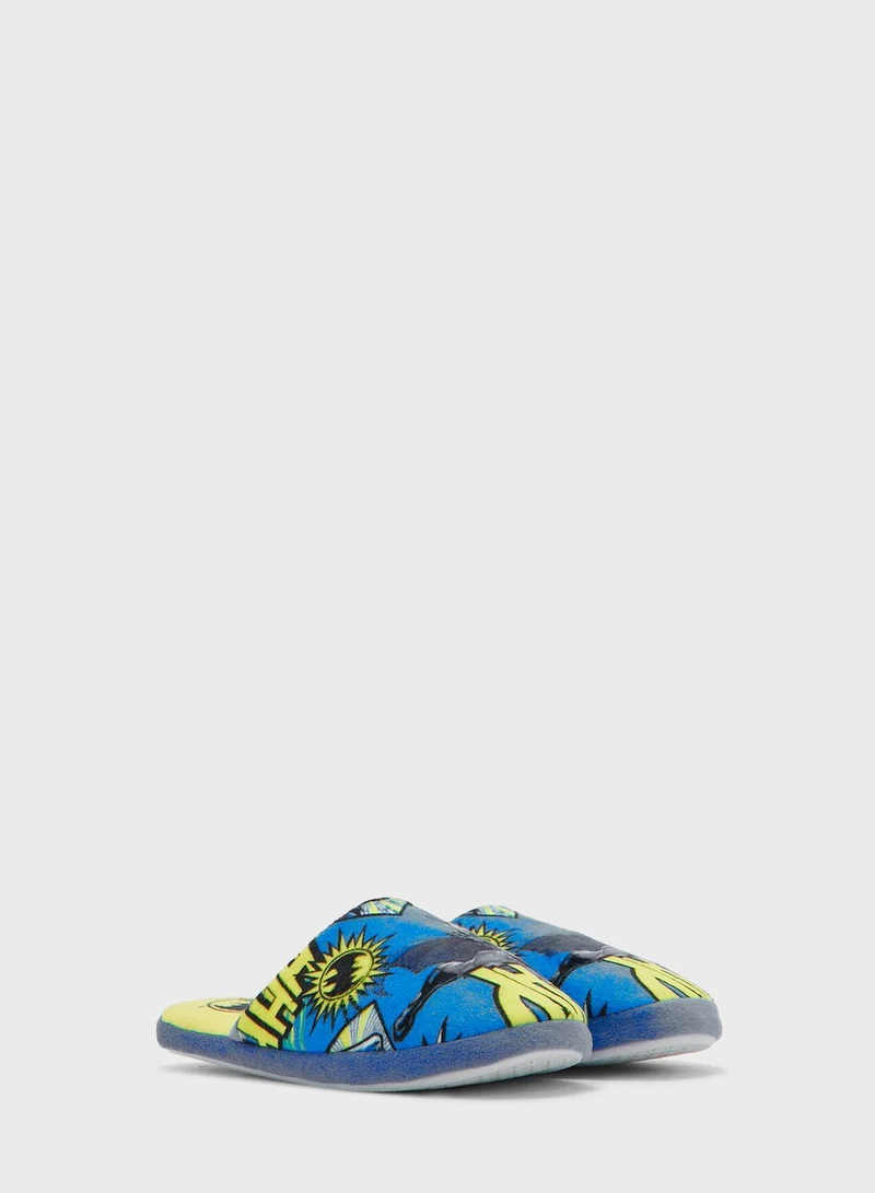 Warner Bros Kids Batman Home Slipper