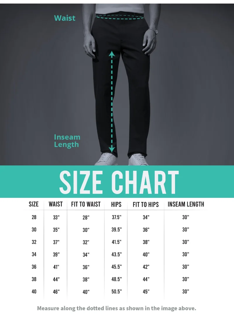 The Souled Store  The Souled Store Men Chocolate Brown Solid Regular Fit All-Day Pants for Men | Best Price UAE