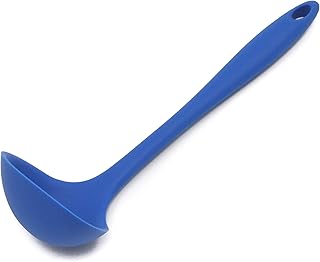 Chef Craft Chef Craft Premium Silicone Cooking Ladle, 11.25", Blue  - Image 1