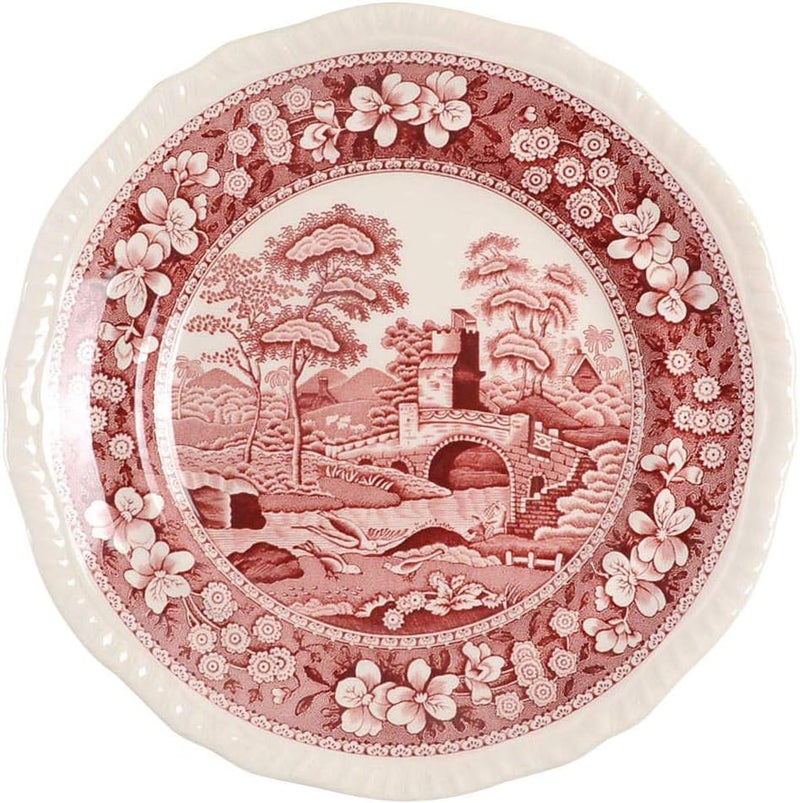 Spode Spode Tower Pink 8Inch Salad Plate 