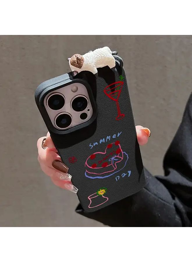 3D Cat Cartoon Phone Case Mixed Color For iPhone 13 Pro - Image 4
