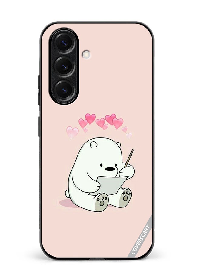 VR CREATIVE Protective Case Cover For Samsung Galaxy S25 Plus Cute Teddy Design Multicolour