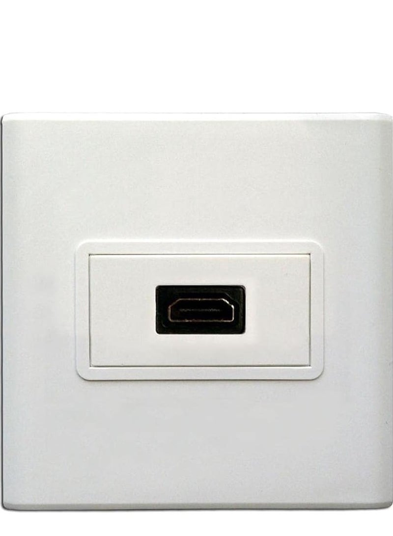 DKURVE Multimedia Wall Socket Face Plate  (1 PORT USB) - Image 1