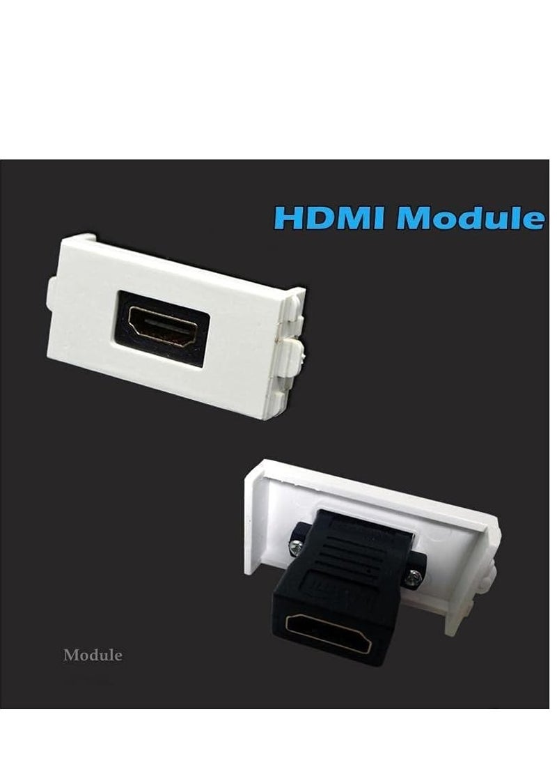 DKURVE Multimedia Wall Socket Face Plate  (1 PORT USB) - Image 3
