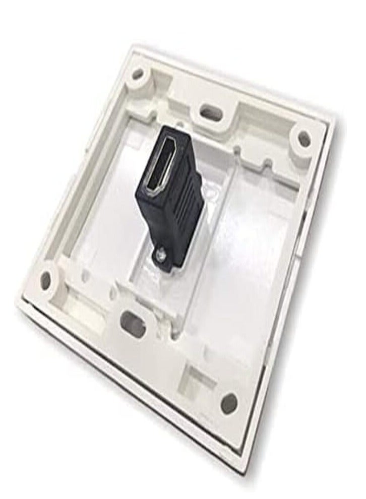 DKURVE Multimedia Wall Socket Face Plate  (1 PORT USB) - Image 4
