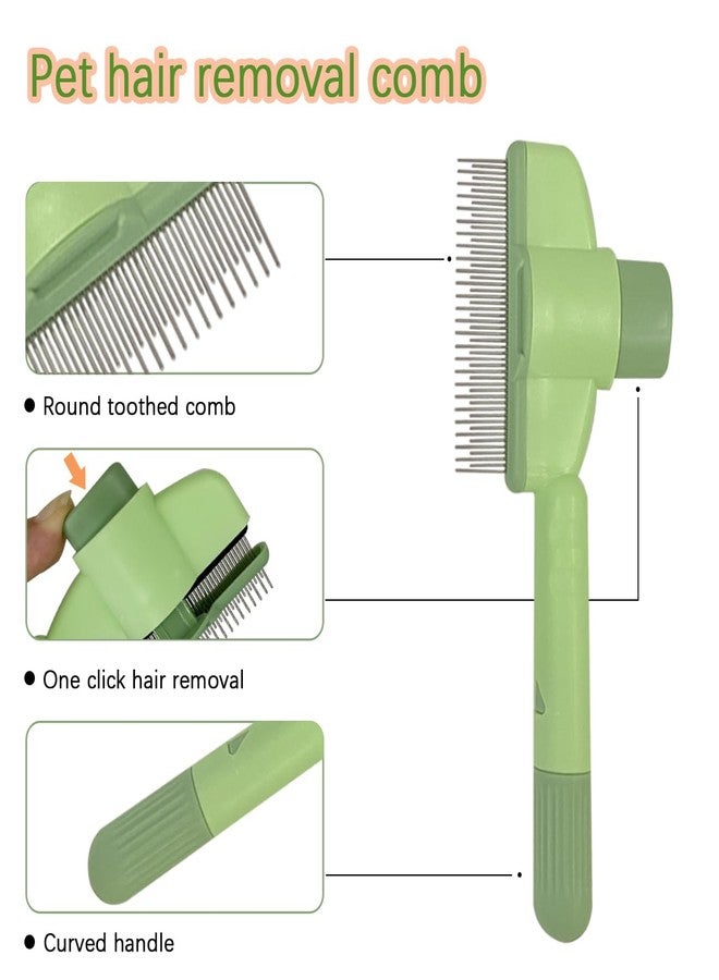 Pet Hair Removal Glove for Cats and Dogs,Mesh Hair Grooming Mitt, Equipped with 1PCS Pet Grooming Comb - Image 4