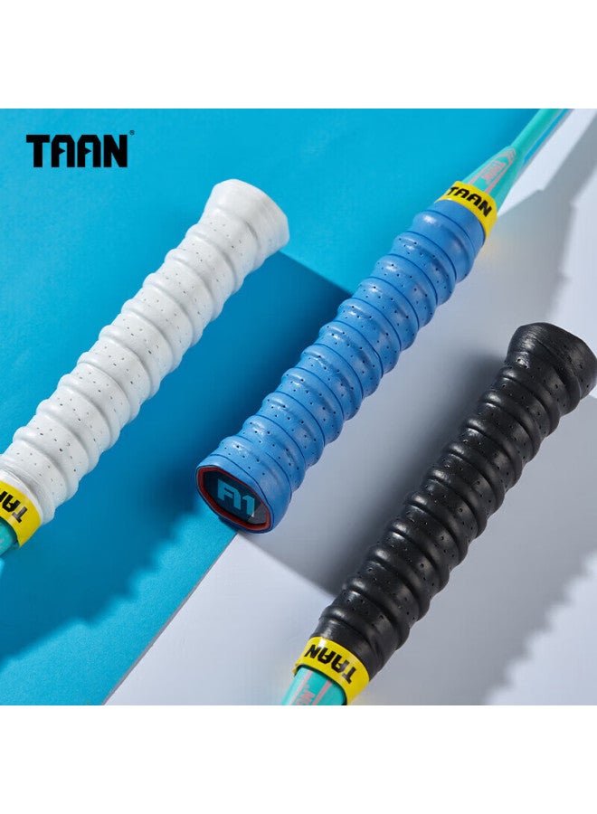 Taan Badminton Grip Tape With Perforated Handle, Three-pack Twq3e - Image 5