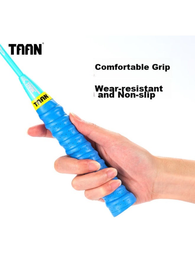 Taan Badminton Grip Tape With Perforated Handle, Three-pack Twq3e - Image 4