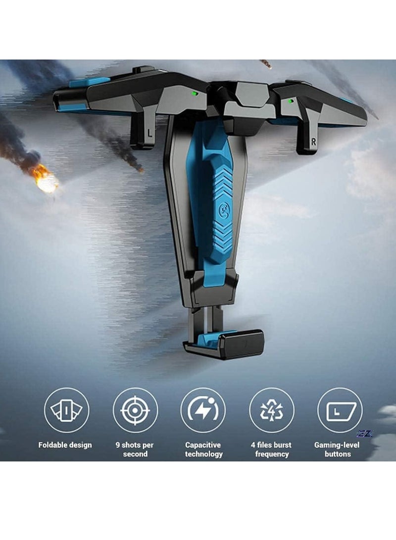 ELTRAZONE Falcon Mobile Gamepad – Cell Phone Game Controller for iOS  Android, PUBG Gaming Accessories, Comfortable Grip, Precision Controls, Ideal for Mobile Gamers - Image 2